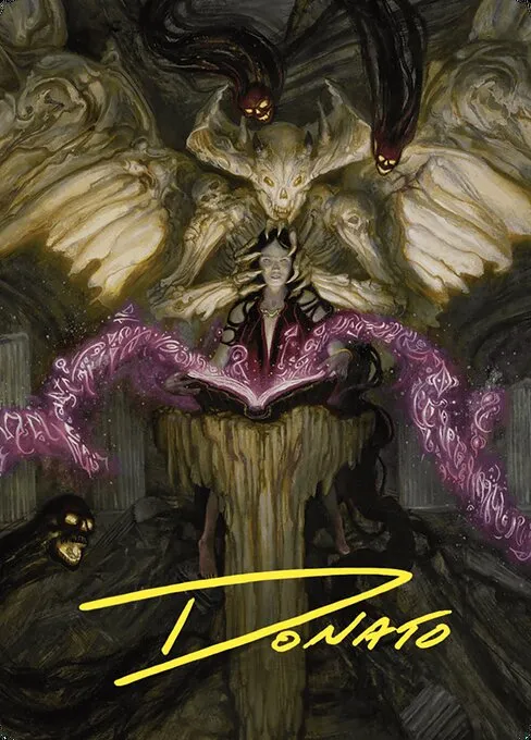 Demonic Tutor // Demonic Tutor · Commander Masters Art Series 64/81
