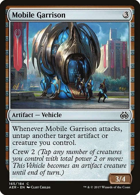 Mobile Garrison · Aether Revolt 165/197