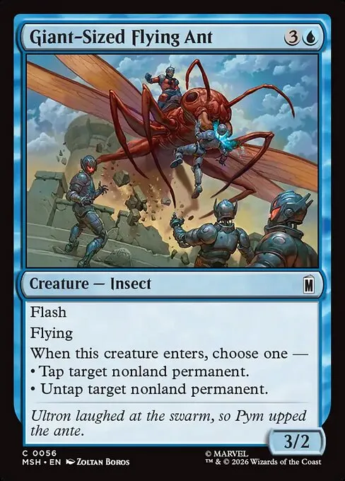 Giant-Sized Flying Ant · Marvel Super Heroes 56/24