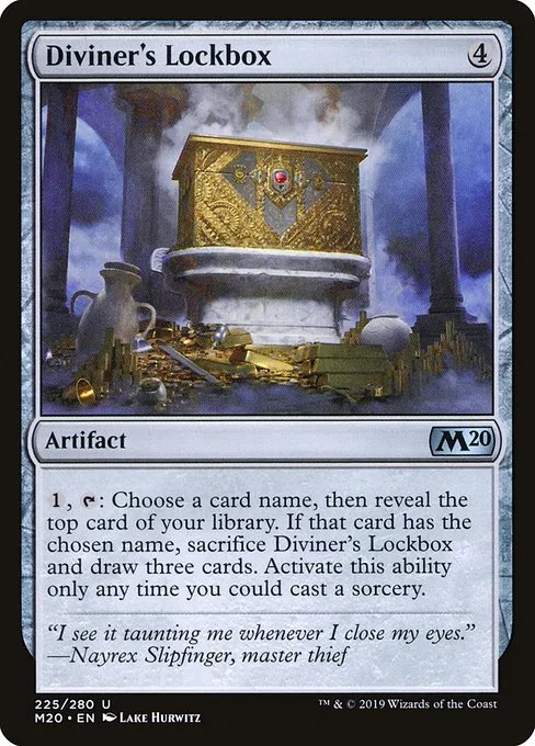 Diviner's Lockbox · Core Set 2020 225/346