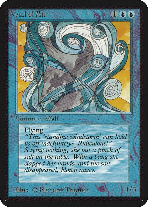 Wall of Air · Limited Edition Alpha 89/295