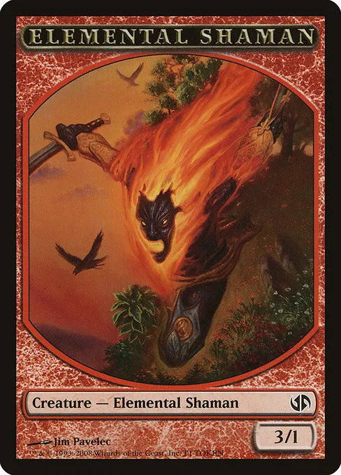 Elemental Shaman · Duel Decks: Jace vs. Chandra Tokens 1/1