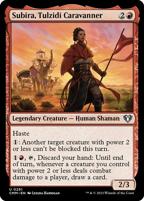 Subira, Tulzidi Caravanner · Commander Masters 261/1067