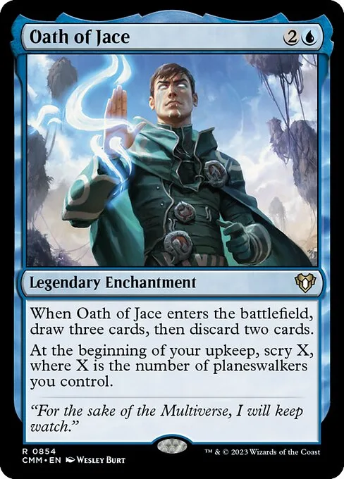Oath of Jace · Commander Masters 854/1067