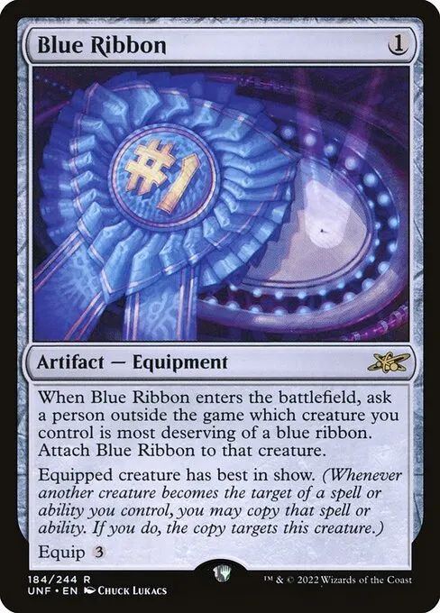 Blue Ribbon · Unfinity 184/639