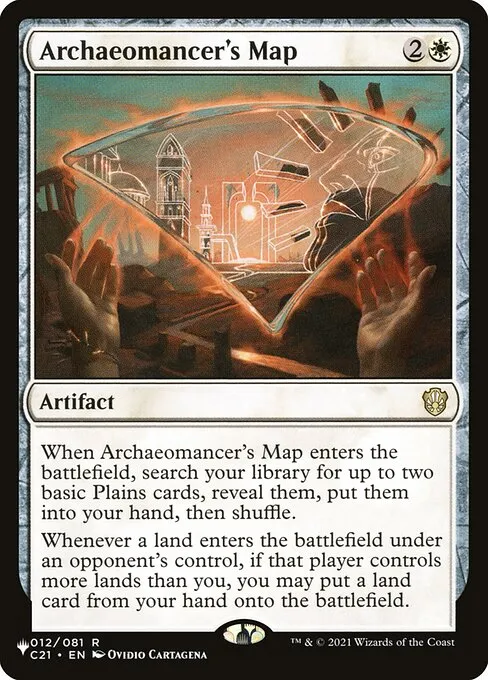 Archaeomancer's Map · The List C21-12/5050