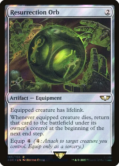 Resurrection Orb · Warhammer 40,000 Commander 165★/617