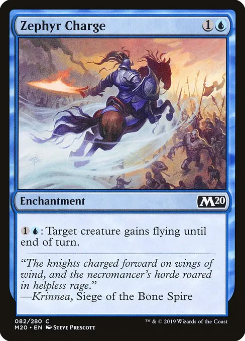 Zephyr Charge · Core Set 2020 82/346