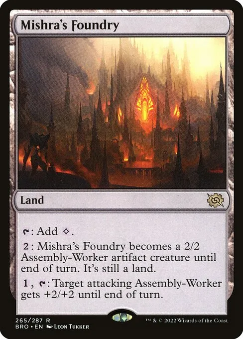 Mishra's Foundry · The Brothers' War 265/399