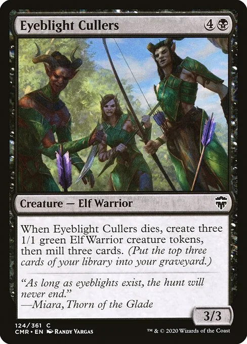 Eyeblight Cullers · Commander Legends 124/718
