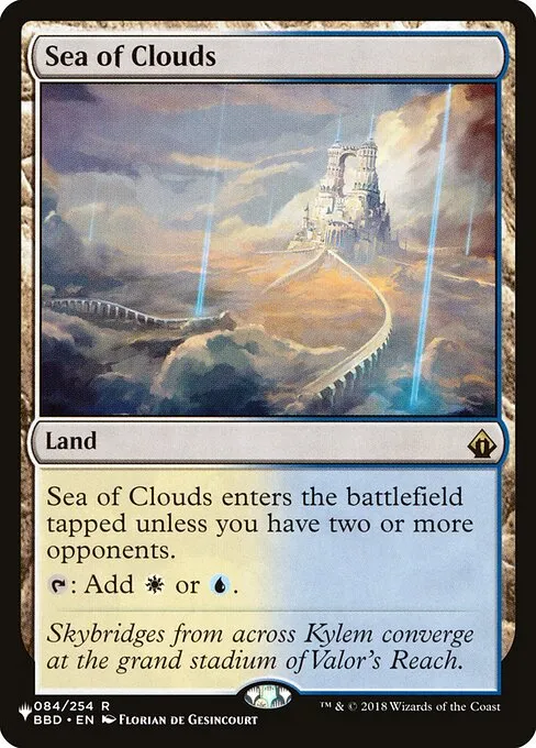 Sea of Clouds · The List BBD-84/5050