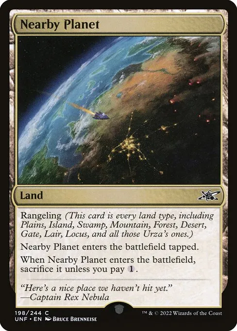 Nearby Planet · Unfinity 198/639