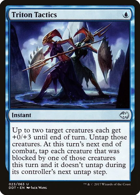 Triton Tactics · Duel Decks: Merfolk vs. Goblins 23/63