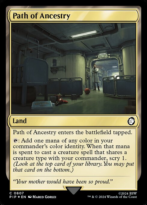 Path of Ancestry · Fallout 807/1068