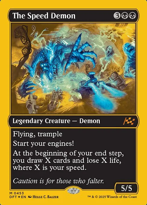 The Speed Demon · Aetherdrift 453/553
