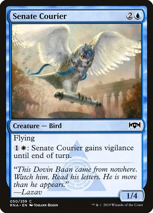 Senate Courier · Ravnica Allegiance 50/273