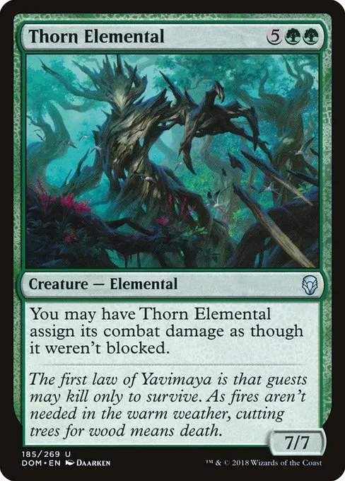 Thorn Elemental · Dominaria 185/280
