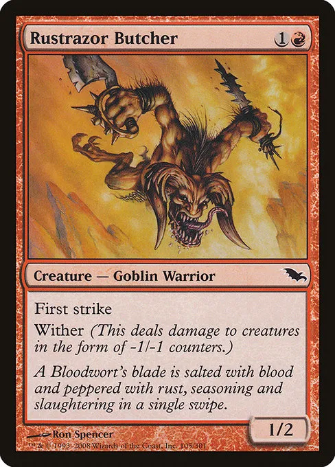 Rustrazor Butcher · Shadowmoor 105/302