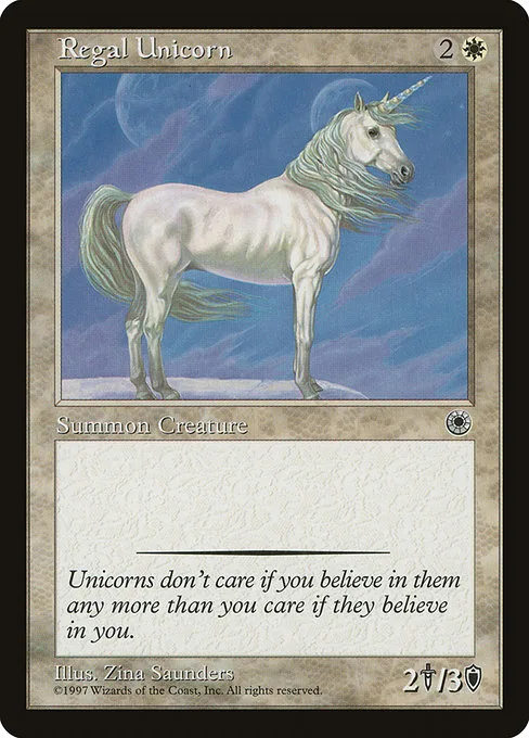 Regal Unicorn · Portal 22/257