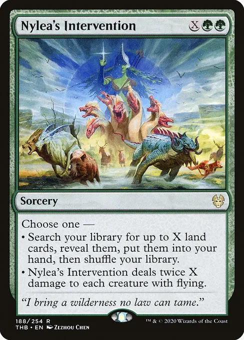 Nylea's Intervention · Theros Beyond Death 188/358