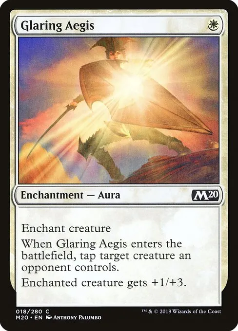 Glaring Aegis · Core Set 2020 18/346