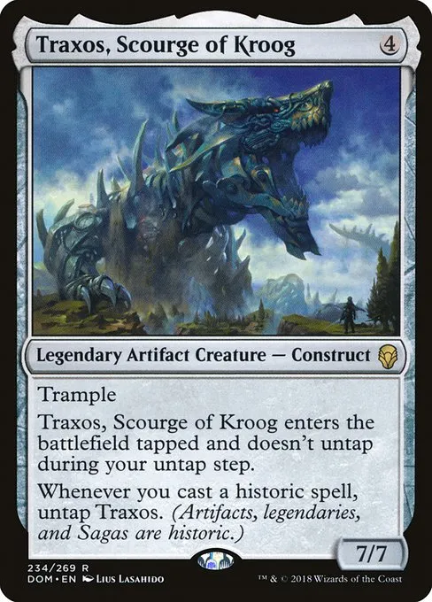 Traxos, Scourge of Kroog · Dominaria 234/280