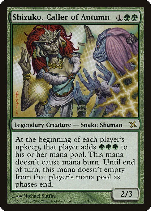 Shizuko, Caller of Autumn · Betrayers of Kamigawa 144/165