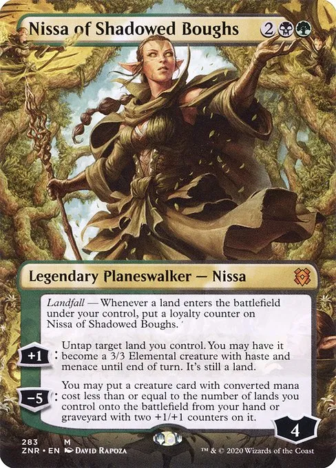 Nissa of Shadowed Boughs · Zendikar Rising 283/407