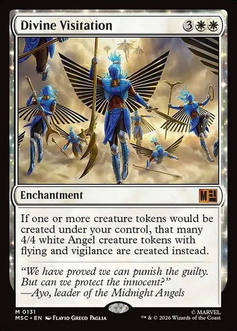 Divine Visitation · Marvel Super Heroes Commander 131/9