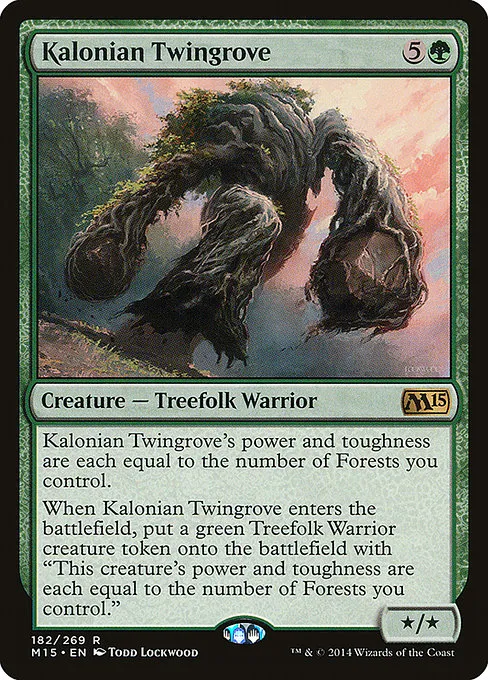Kalonian Twingrove · Magic 2015 182/284
