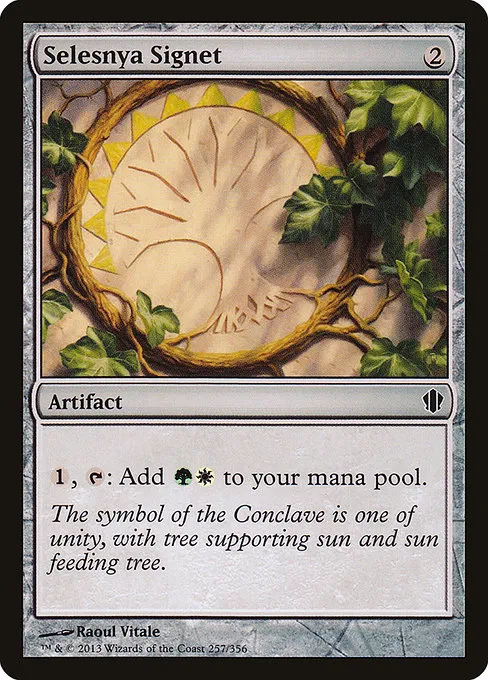 Selesnya Signet · Commander 2013 257/356