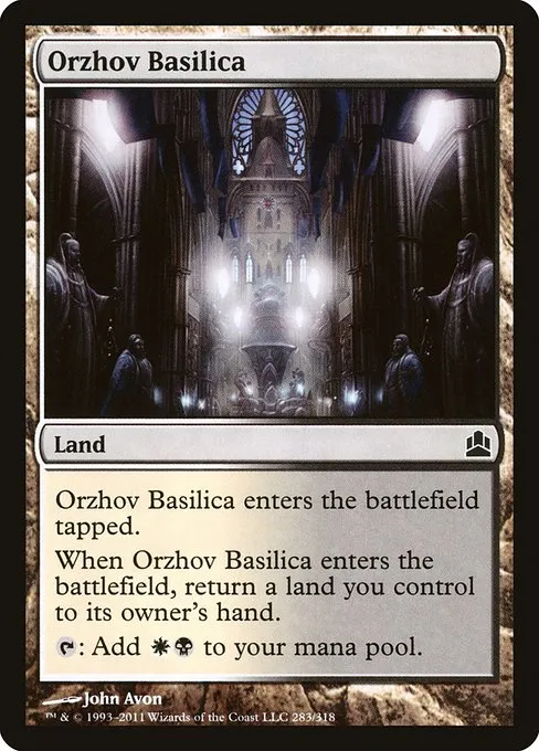 Orzhov Basilica · Commander 2011 283/318