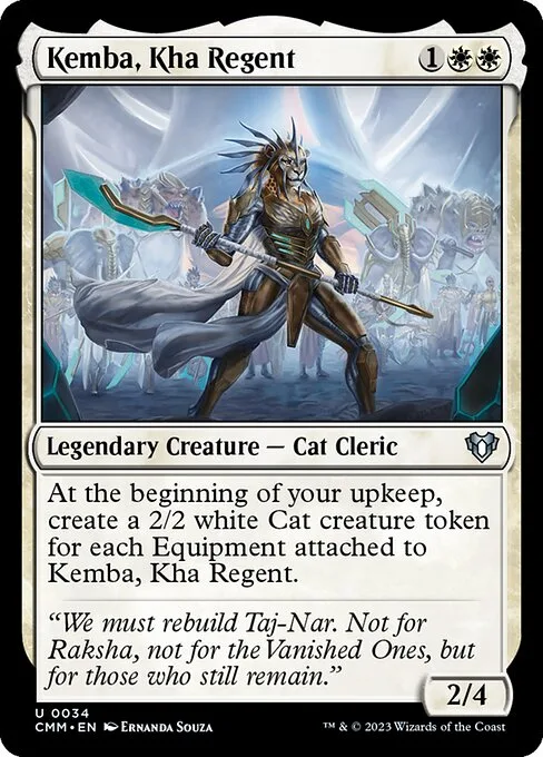Kemba, Kha Regent · Commander Masters 34/1067