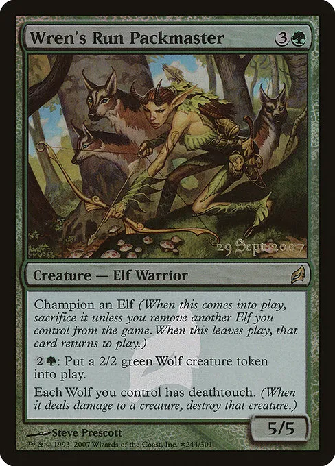 Wren's Run Packmaster · Lorwyn Promos 244★/3