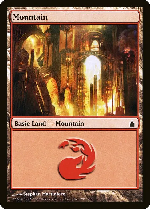 Mountain · Ravnica: City of Guilds 299/306
