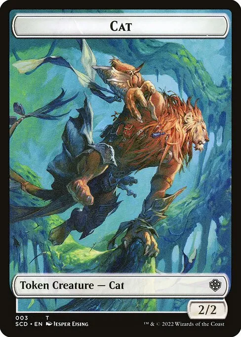 Cat · Starter Commander Deck Tokens 3/27