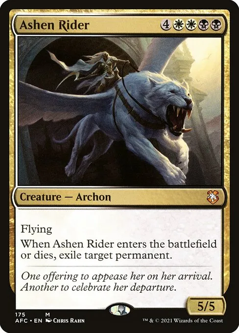 Ashen Rider · Forgotten Realms Commander 175/331
