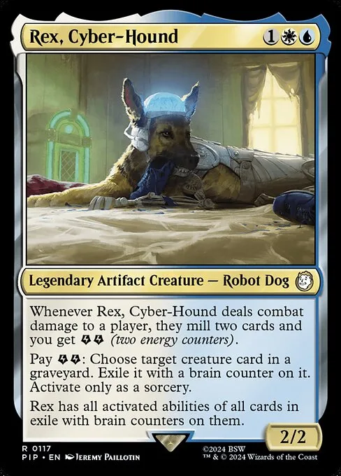 Rex, Cyber-Hound · Fallout 117/1068