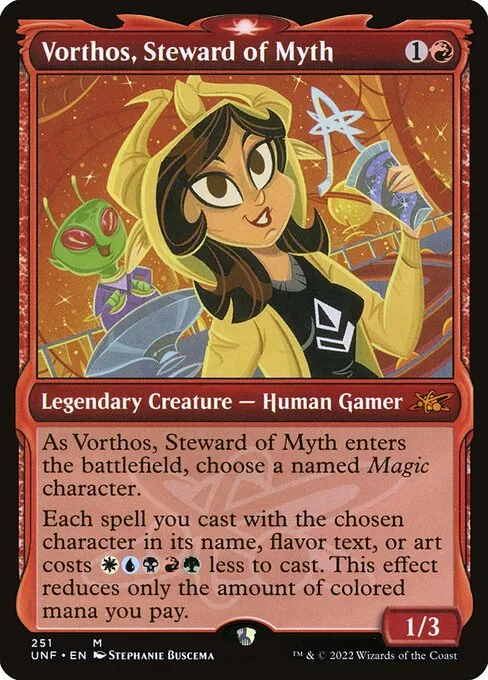 Vorthos, Steward of Myth · Unfinity 251/639