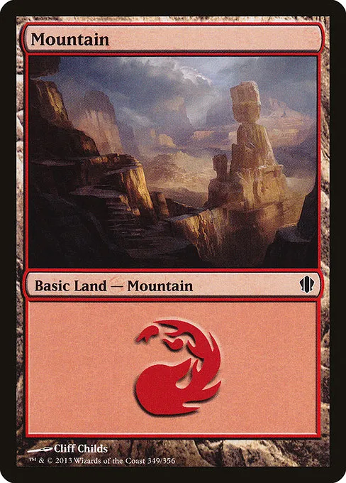 Mountain · Commander 2013 349/356
