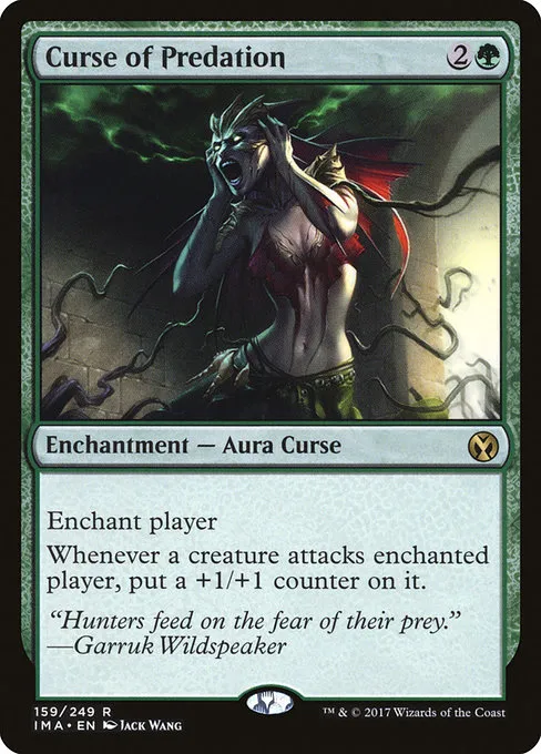 Curse of Predation · Iconic Masters 159/249