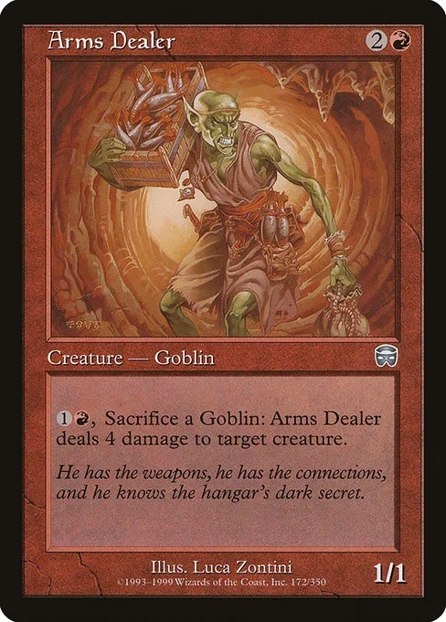 Arms Dealer · Mercadian Masques 172/350