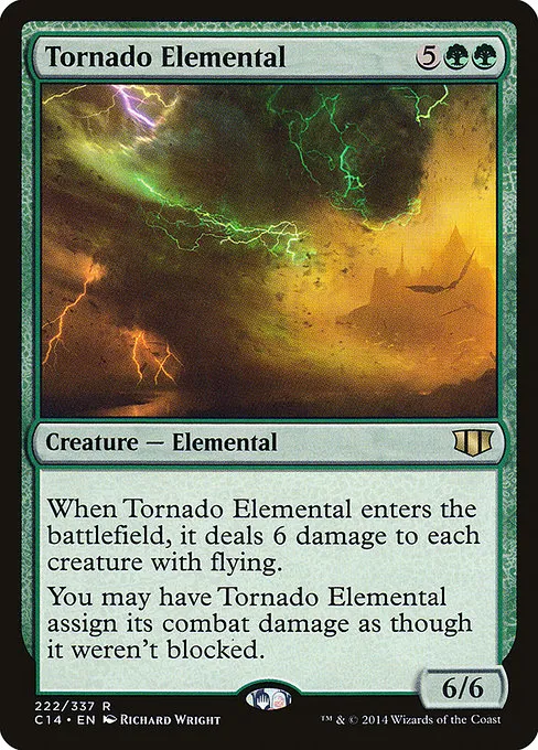 Tornado Elemental · Commander 2014 222/337