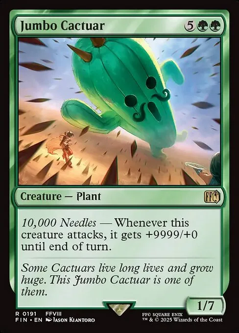 Jumbo Cactuar · Final Fantasy 191/599