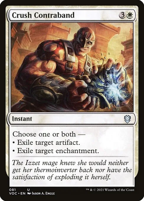 Crush Contraband · Crimson Vow Commander 81/188