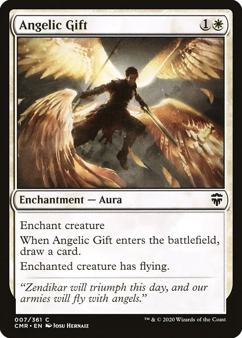 Angelic Gift · Commander Legends 7/718