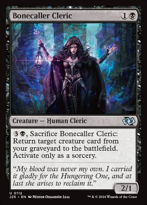 Bonecaller Cleric · Foundations Jumpstart 112/779