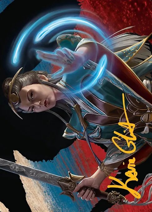 Narset, Jeskai Waymaster // Narset, Jeskai Waymaster · Tarkir: Dragonstorm Art Series 44/54