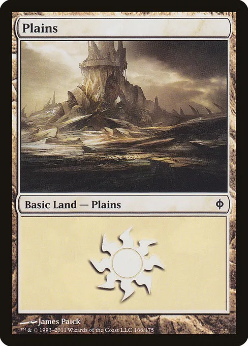 Plains · New Phyrexia 166/175