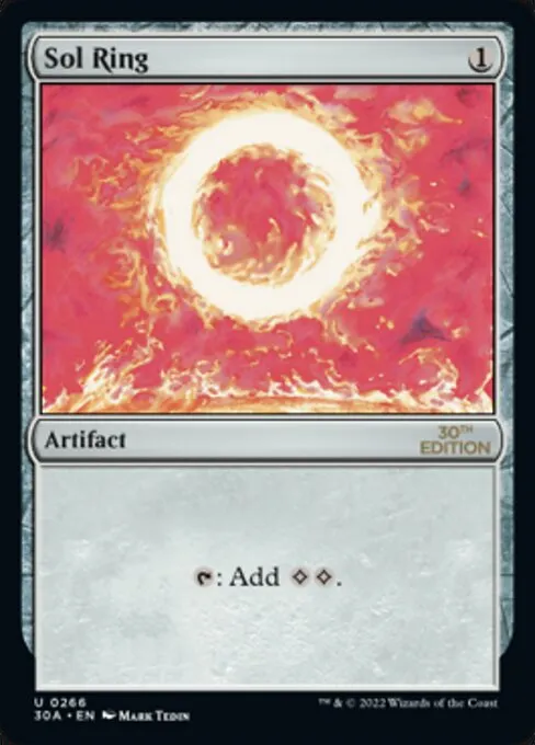Sol Ring · 30th Anniversary Edition 266/594